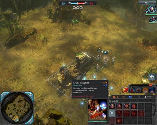 Warhammer 40,000: Dawn of War II — Retribution - Landraider - новый юнит Космодесанта в Dawn of War II - Retribution?