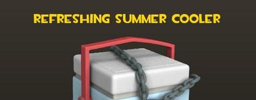 Игроки TF2 получают Refreshing Summer Coolers.