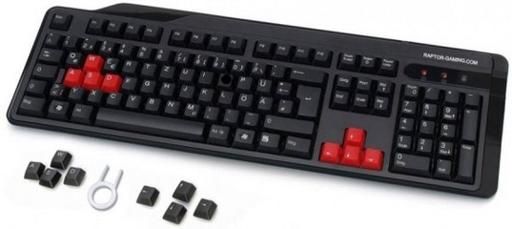 Недорогая геймерская клавиатура Raptor LK1 дебютирует на американском рынке